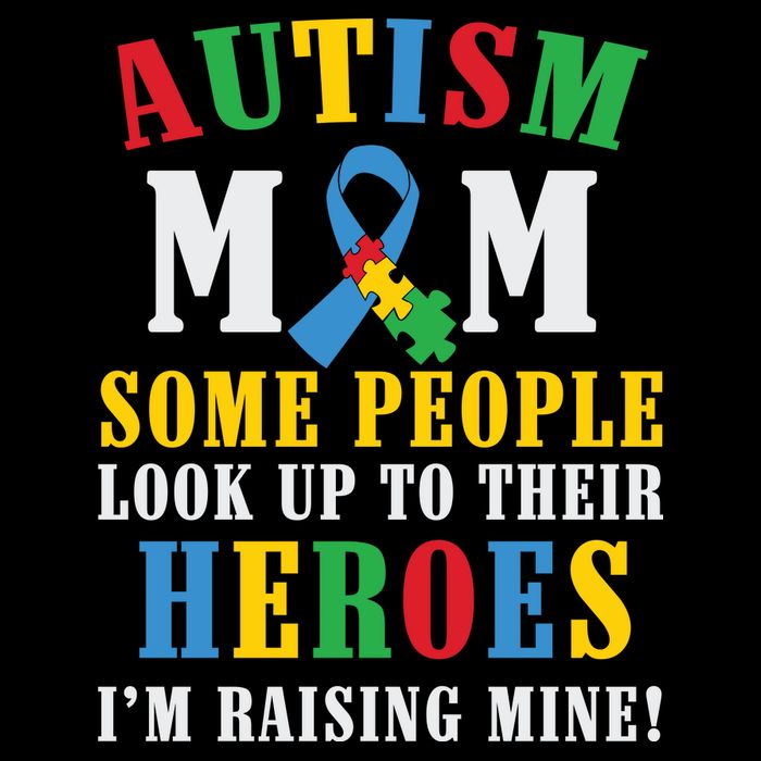 Autism Awareness Month Autism Mom Puzzle Ribbon Son Is My Hero Mother'sDay Baby Bodysuit