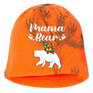 Autism Awareness Mama Bear Proud Autistic Mom Love Cute Cute Gift Kati - Camo Knit Beanie