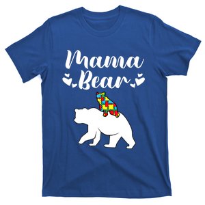 Autism Awareness Mama Bear Proud Autistic Mom Love Cute Cute Gift T-Shirt