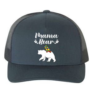 Autism Awareness Mama Bear Proud Autistic Mom Love Cute Cute Gift Yupoong Adult 5-Panel Trucker Hat