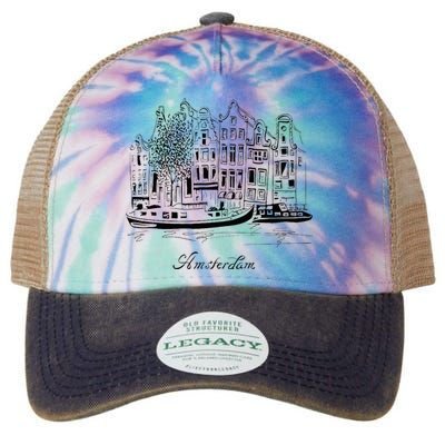 Amsterdam Legacy Tie Dye Trucker Hat