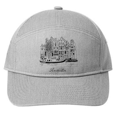 Amsterdam 7-Panel Snapback Hat