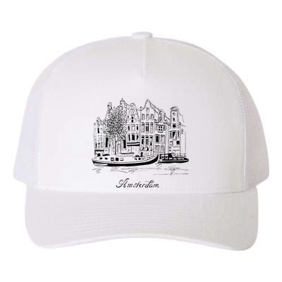 Amsterdam Yupoong Adult 5-Panel Trucker Hat