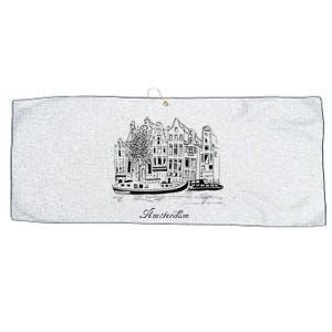 Amsterdam Large Microfiber Waffle Golf Towel