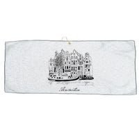 Amsterdam Large Microfiber Waffle Golf Towel