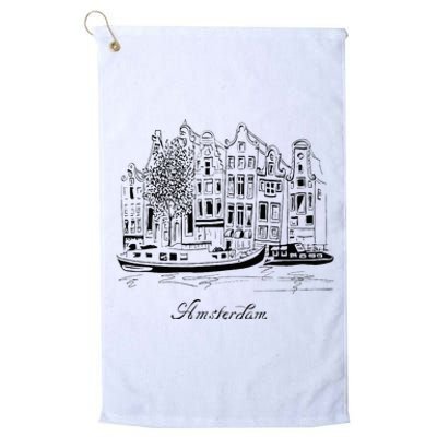 Amsterdam Platinum Collection Golf Towel