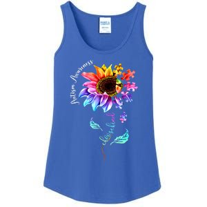 Autism Awareness Mom Choose Kind Autism Funny Gift Ladies Essential Tank