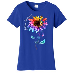 Autism Awareness Mom Choose Kind Autism Funny Gift Women's T-Shirt