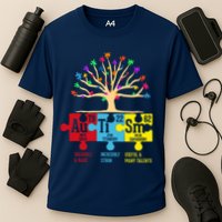 Autism Awareness Month Table Of Elements Performance Shirt