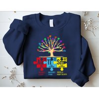 Autism Awareness Month Table Of Elements Sweatshirt