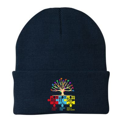 Autism Awareness Month Table Of Elements Beanie