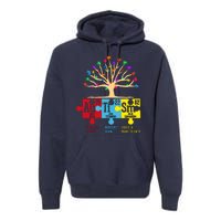 Autism Awareness Month Table Of Elements Premium Hoodie