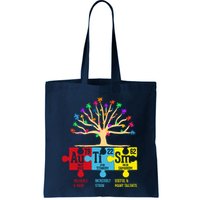Autism Awareness Month Table Of Elements Bag