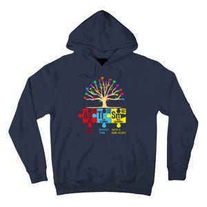 Autism Awareness Month Table Of Elements Tall Hoodie