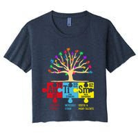 Autism Awareness Month Table Of Elements Crop Top