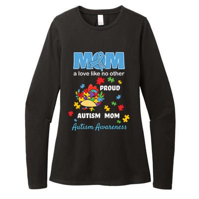 Autism Awareness Mom Mother Love Proud Autism Mama Chicken Cute Gift Womens CVC Long Sleeve Shirt