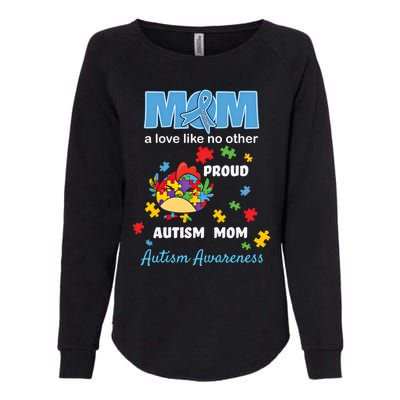 Autism Awareness Mom Mother Love Proud Autism Mama Chicken Cute Gift Womens California Wash Sweatshirt