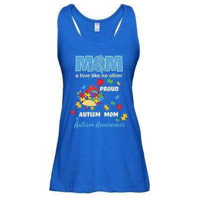 Autism Awareness Mom Mother Love Proud Autism Mama Chicken Cute Gift Ladies Essential Flowy Tank