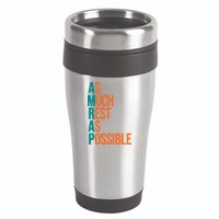 AMRAP As Much Rest As Possible Funny 16oz Travel Tumbler