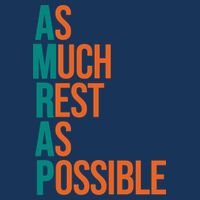 AMRAP As Much Rest As Possible Funny Infant Baby Jersey Bodysuit