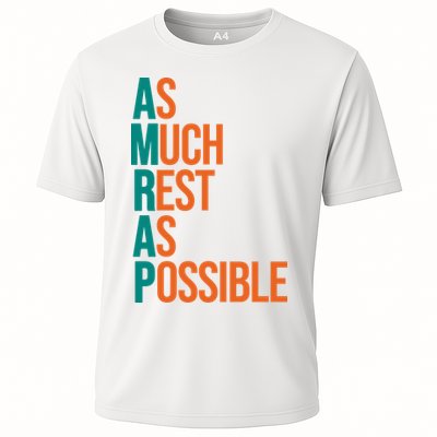AMRAP As Much Rest As Possible Funny Performance Shirt