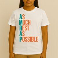 AMRAP As Much Rest As Possible Funny T-Shirt