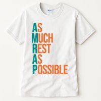 AMRAP As Much Rest As Possible Funny Tall T-Shirt