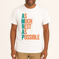 AMRAP As Much Rest As Possible Funny Tall T-Shirt