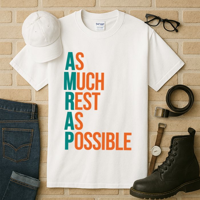 AMRAP As Much Rest As Possible Funny Tall T-Shirt