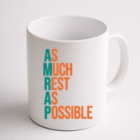 AMRAP As Much Rest As Possible Funny Mug