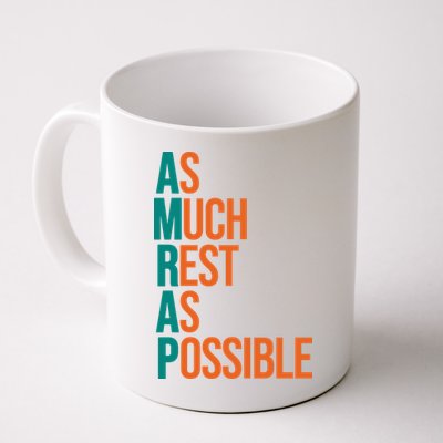 AMRAP As Much Rest As Possible Funny Mug