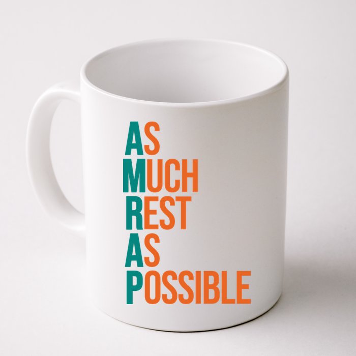 AMRAP As Much Rest As Possible Funny Mug