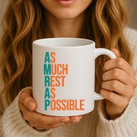 AMRAP As Much Rest As Possible Funny Mug