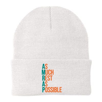 AMRAP As Much Rest As Possible Funny Beanie
