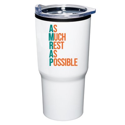 AMRAP As Much Rest As Possible Funny Tumbler