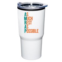 AMRAP As Much Rest As Possible Funny Tumbler