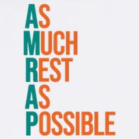 AMRAP As Much Rest As Possible Funny Mousepad