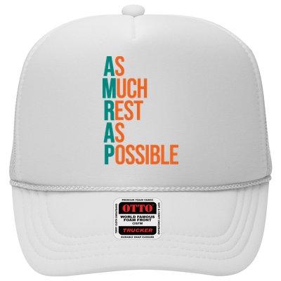 AMRAP As Much Rest As Possible Funny Trucker Hat