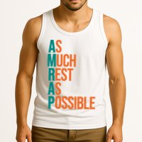 AMRAP As Much Rest As Possible Funny Tank Top