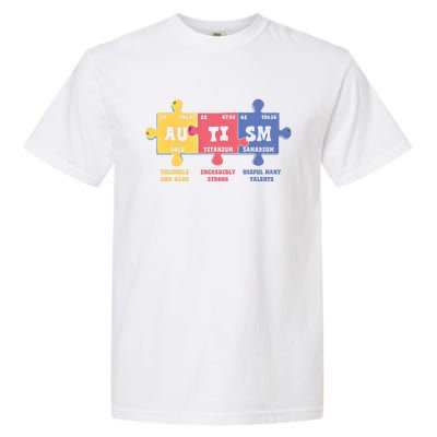 Autism Awareness Month Elets Periodic Table Design Cute Gift Garment-Dyed Heavyweight T-Shirt