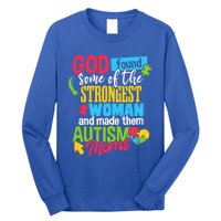 Autistic Awareness Month Autism Mom Cute Gift Long Sleeve Shirt