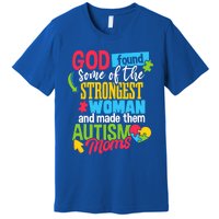 Autistic Awareness Month Autism Mom Cute Gift Premium T-Shirt