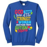 Autistic Awareness Month Autism Mom Cute Gift Tall Sweatshirt