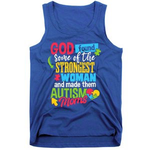 Autistic Awareness Month Autism Mom Cute Gift Tank Top