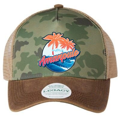 Amanpulo Legacy Tie Dye Trucker Hat