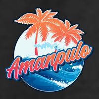 Amanpulo 7 Panel Mesh Trucker Snapback Hat