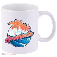 Amanpulo 11oz C Handle Ceramic Mug