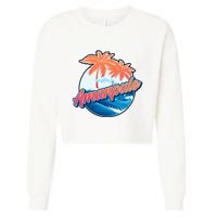Amanpulo Cropped Pullover Crew