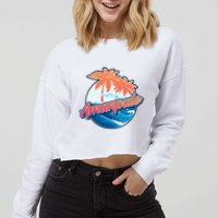Amanpulo Cropped Pullover Crew
