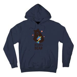 Autism Awareness Mama Bear Mom Gift Tall Hoodie